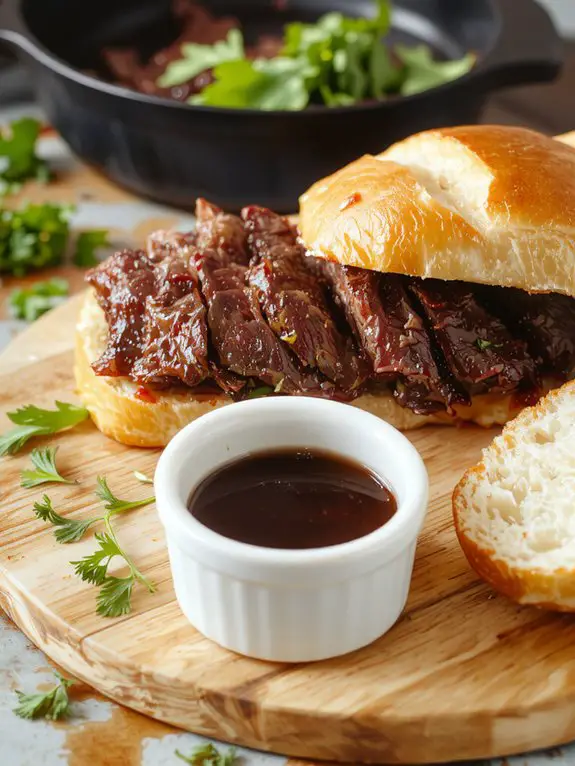 savory beef sandwich recipe