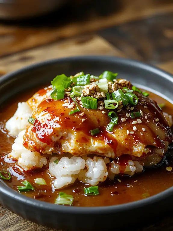 savory grilled chicken dish