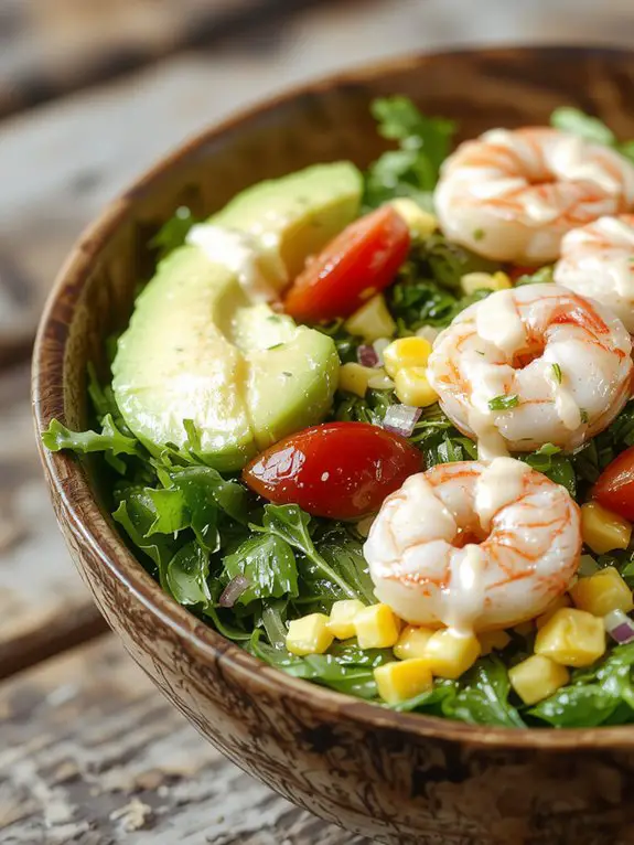 savory shrimp delight salad