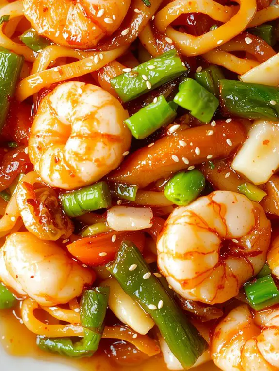 savory stir fried noodles