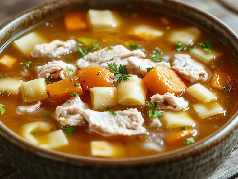 The Best Homemade Turkey Soup Recipe 2 savory thanksgiving leftover delight yk3kp