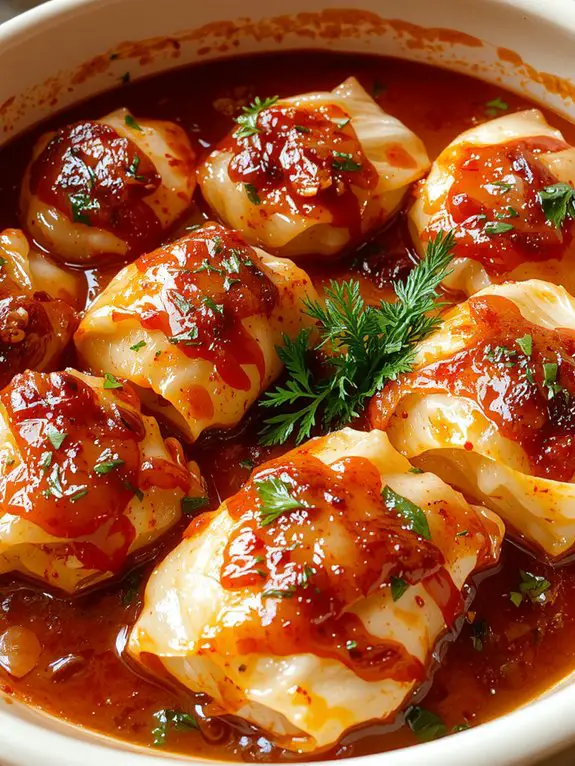The Best Homemade Cabbage Rolls Recipe 3 set adjust sauce flavor
