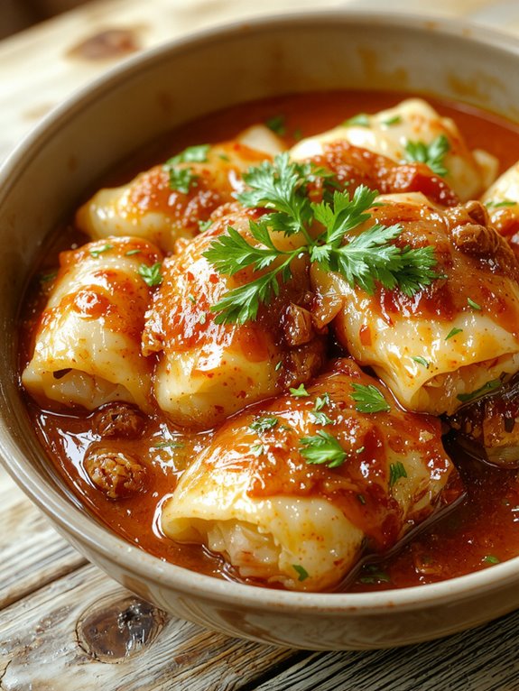 The Best Homemade Stuffed Cabbage Recipe 3 simmer rolls gently check