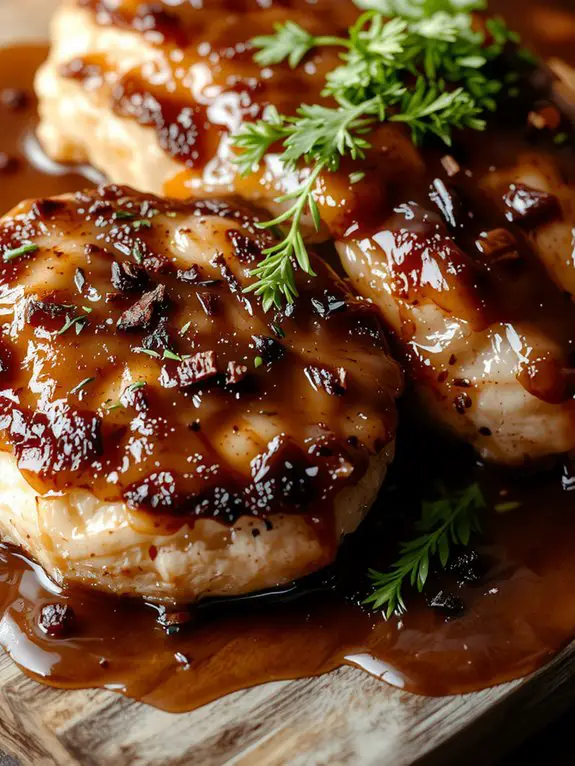 The Best Homemade Hamburger Steak Recipe 3 simmer thicken rest serve