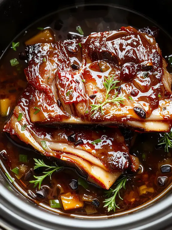 The Best Homemade Beef Short Ribs Recipe 3 slow cooked caramelized beef ribs