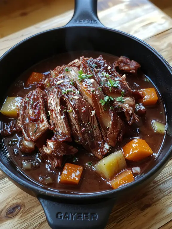 slow cooked savory roast