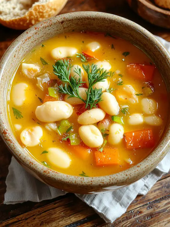 The Best Homemade Bean Soup Recipe 3 soak saut simmer season