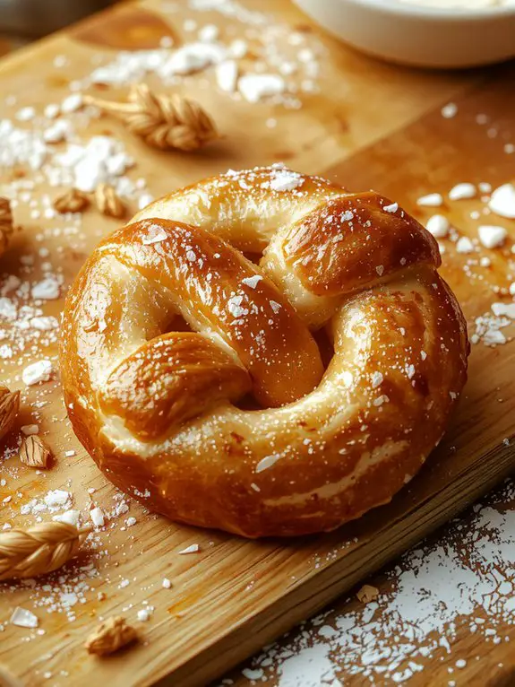 The Best Homemade Soft Pretzel Recipe 3 soft fluffy golden pretzels