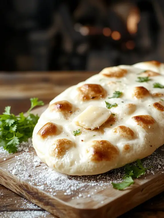 soft fluffy indian bread