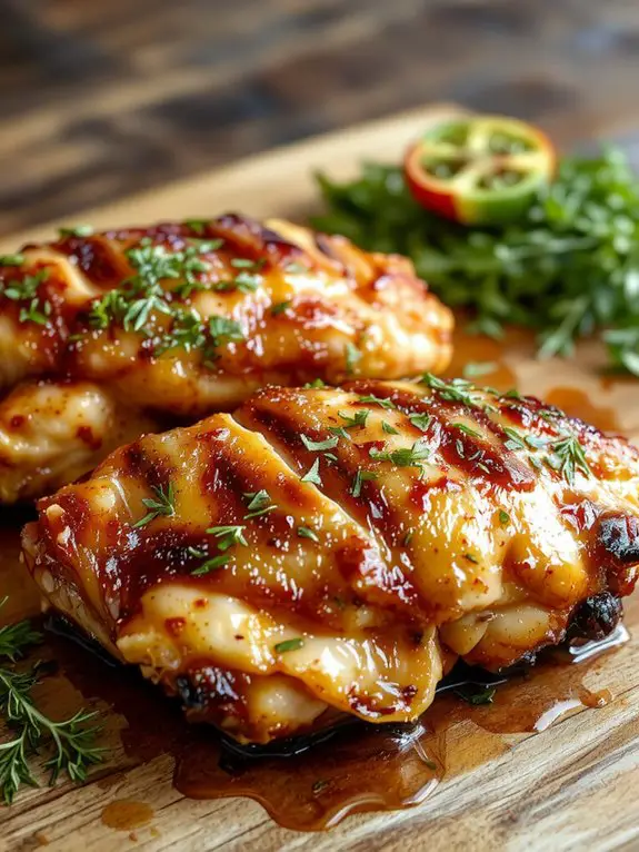 spicy caribbean grilled chicken