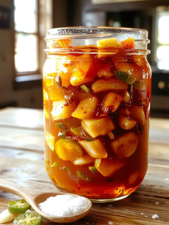 spicy sweet jalape o pickles