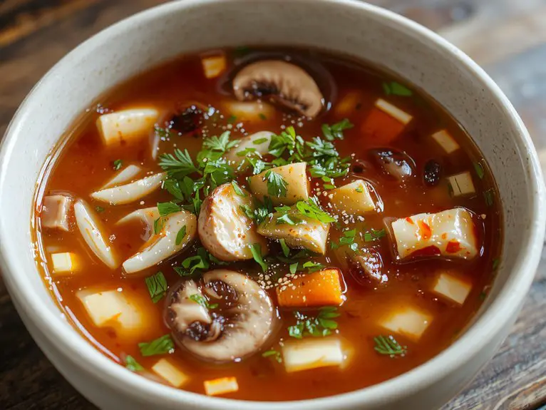 The Best Homemade Hot and Sour Soup Recipe 2