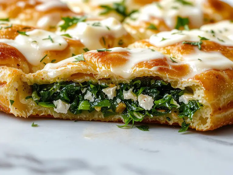 The Best Homemade Spanakopita Recipe 2 spinach feta filo pastry kdltc