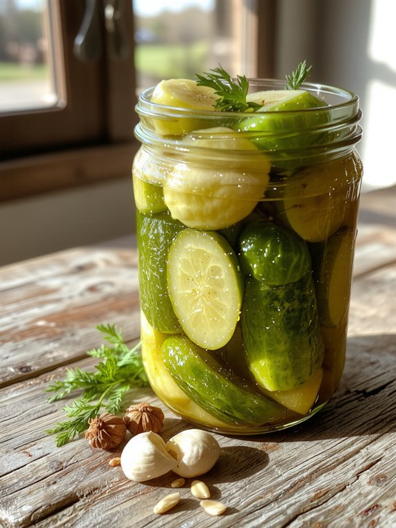 The Best Homemade Pickle Recipe 3 sterilize pack brine seal