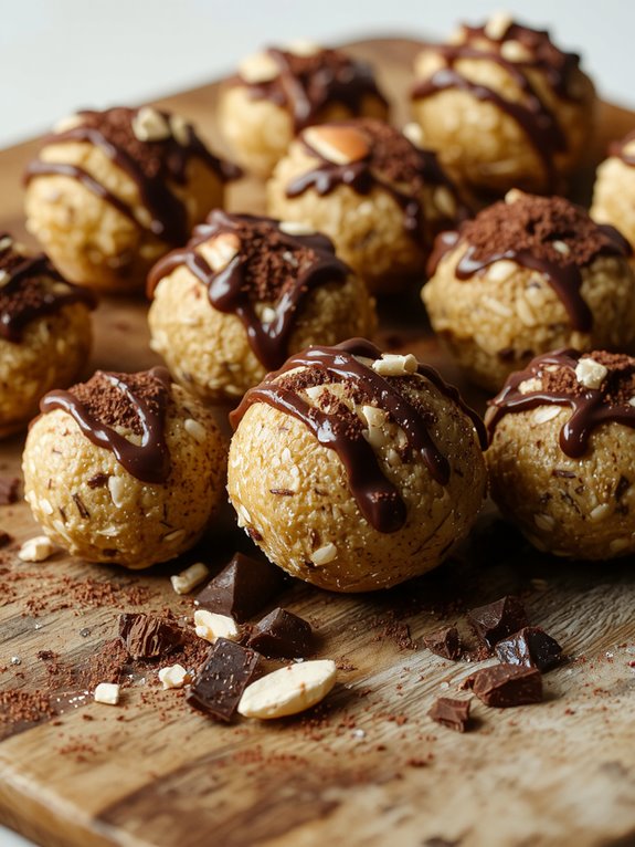 The Best Homemade Protein Balls Recipe 3 store airtight layer parchment