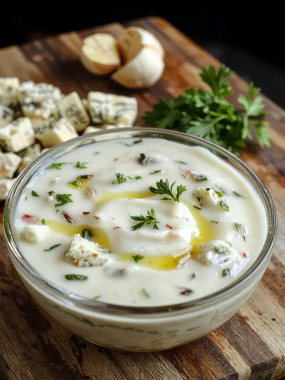 The Best Homemade Blue Cheese Dressing Recipe 3 store airtight refrigerated container