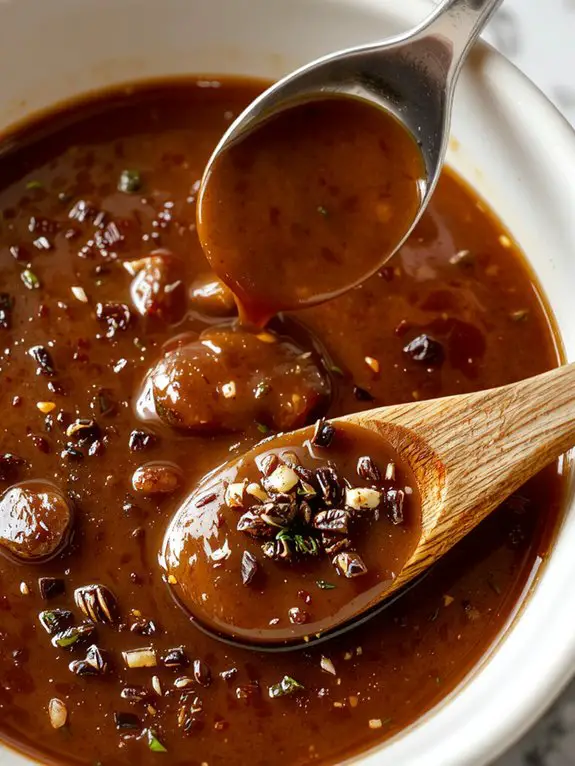 The Best Homemade Brown Gravy Recipe 3 strain for smoothness