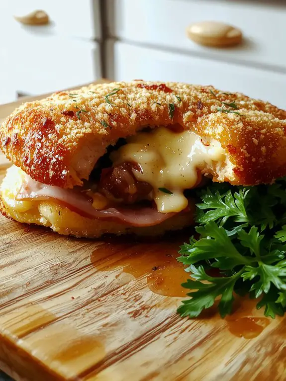 The Best Homemade Chicken Cordon Bleu Recipe 3 stuffed chicken preparation technique