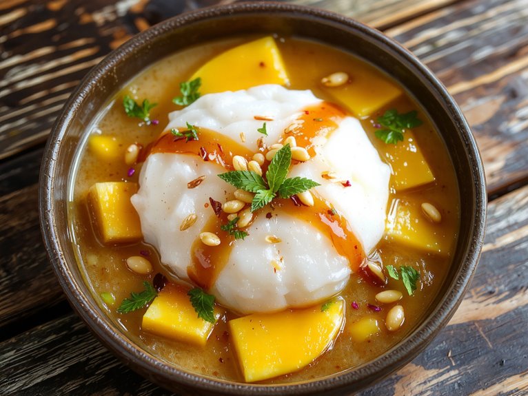 The Best Homemade Mango Sticky Rice Recipe 2 sweet coconut sticky rice ww366