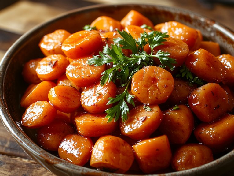 The Best Homemade Glazed Carrots Recipe 2 sweet honey glazed carrots iz6o2