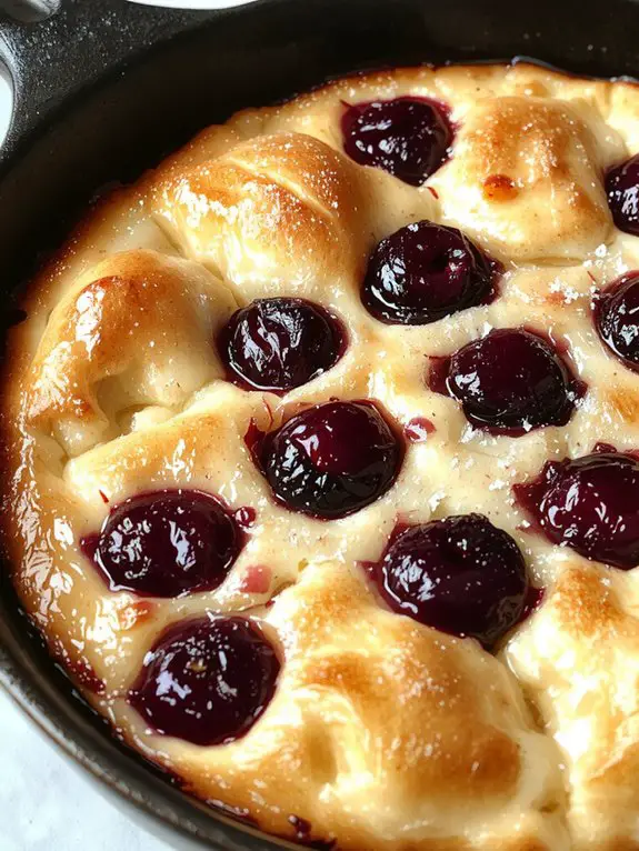 sweet seasonal dessert creation