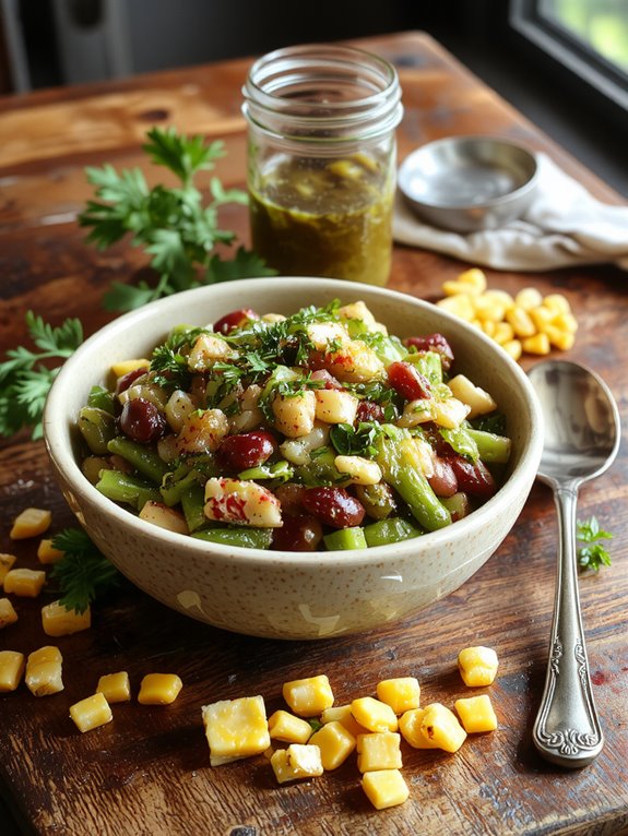 The Best Homemade 3 Bean Salad Recipe 3 tangy bean salad recipe