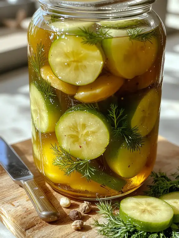tangy homemade pickle recipe