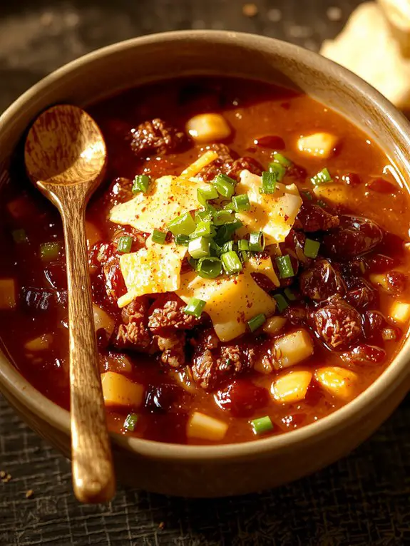 The Best Homemade Wendy's Chili Recipe 3 thicken season serve rest
