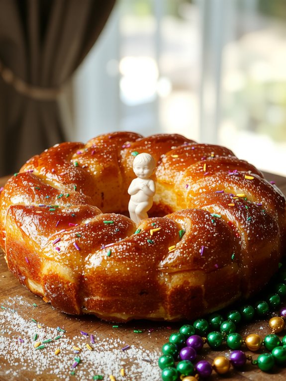 The Best Homemade King Cake Recipe 3 traditional festive sweet bread