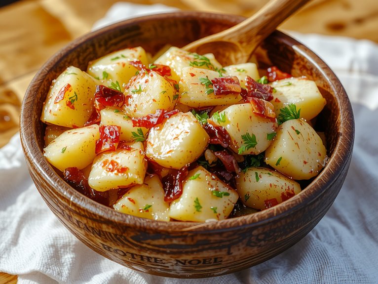 The Best Homemade German Potato Salad Recipe 2 traditional german potato dish lnfgr
