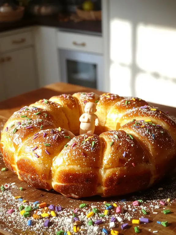 traditional mardi gras dessert