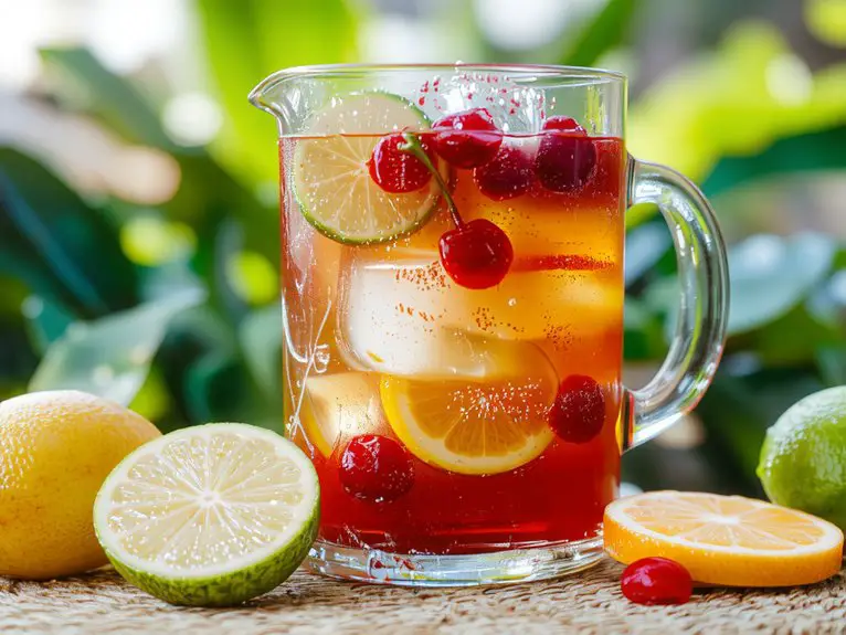 The Best Homemade Rum Punch Recipe 2 tropical rum punch recipe mtfh0