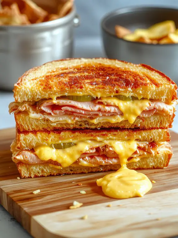 The Best Homemade Cuban Sandwich Recipe 3 use heavy skillet press