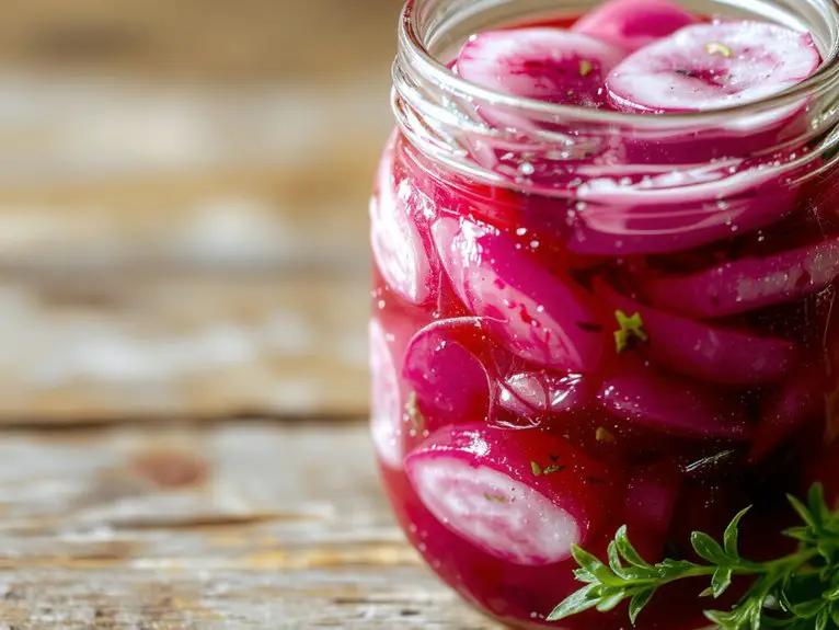 The Best Homemade Pickled Red Onion Recipe 2 vinegar sugar onion preserve nztle