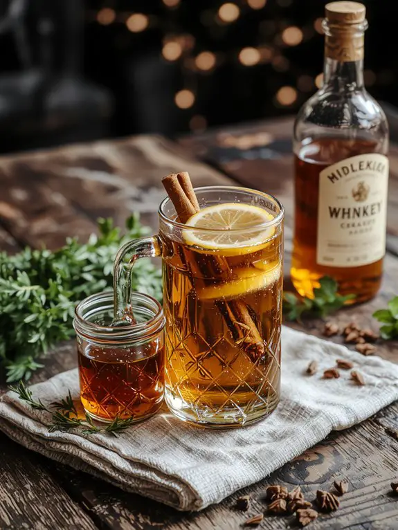 The Best Homemade Hot Tottie Recipe 3 warm whiskey honey lemon