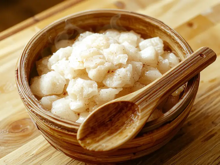 authentic sticky rice dish