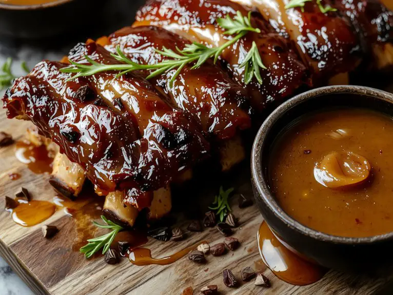 The Best Homemade Ribs Recipe 2 bbq glazed rib perfection