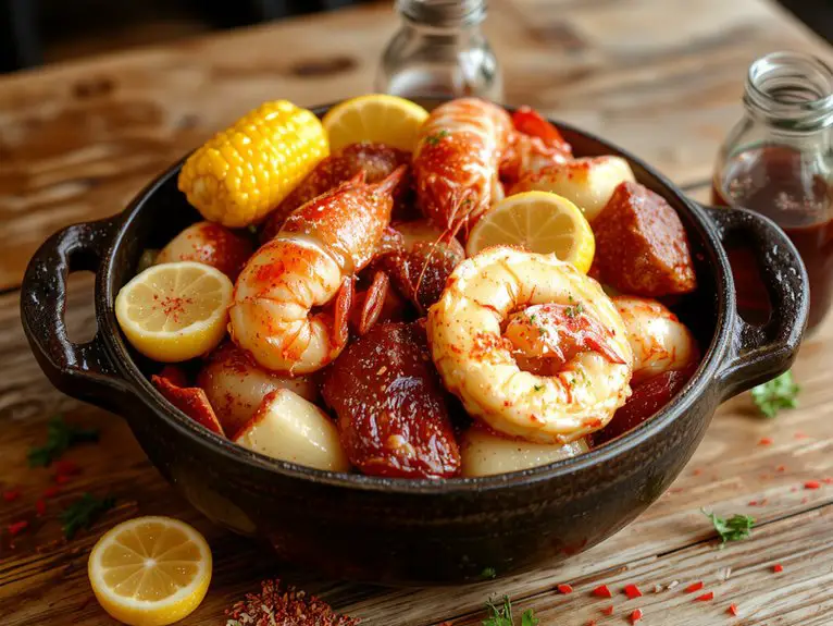 cajun seafood feast recipe