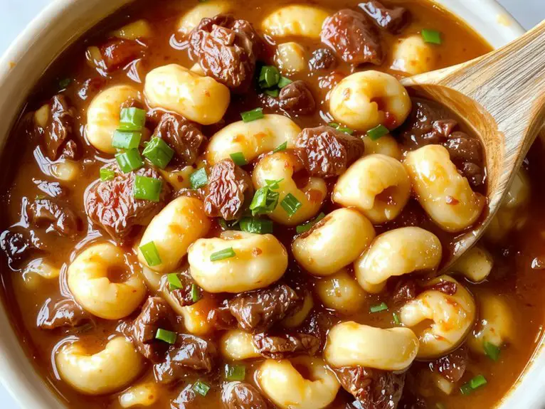 cheesy spicy comfort dish