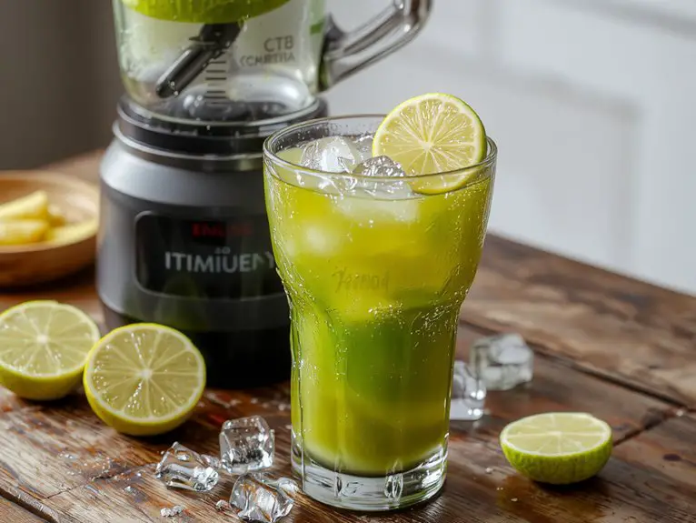 The Best Homemade Frozen Margarita Recipe 2 chilled layered balanced slushy
