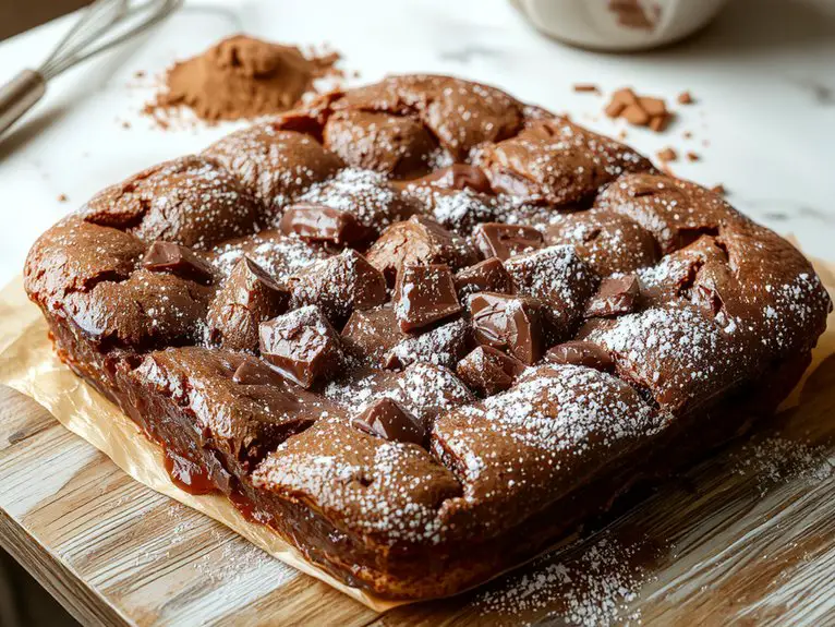 chocolate rich american dessert