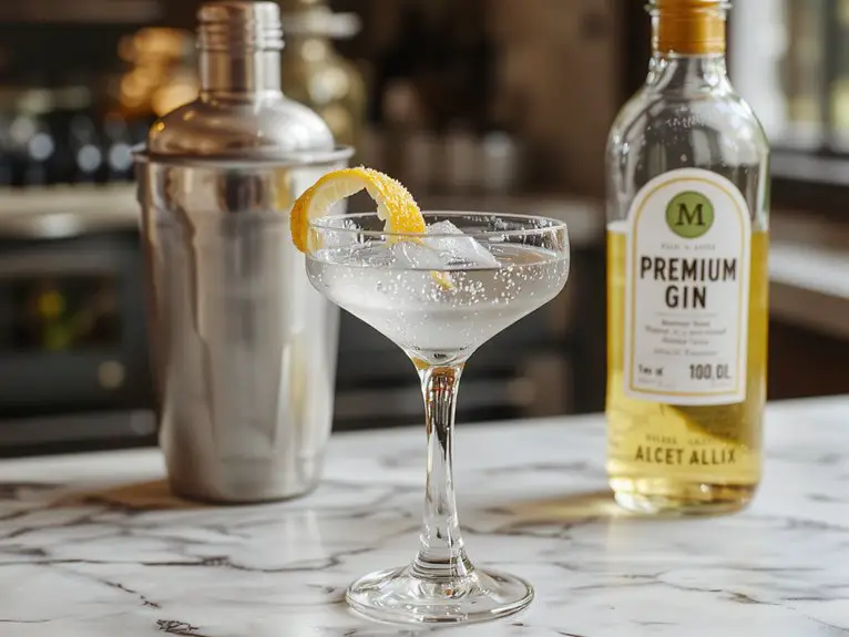 The Best Homemade Gin Martini Recipe 2 classic gin martini preparation