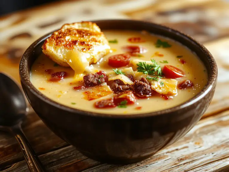 The Best Homemade Cheeseburger Soup Recipe 2 creamy cheesy soup perfection