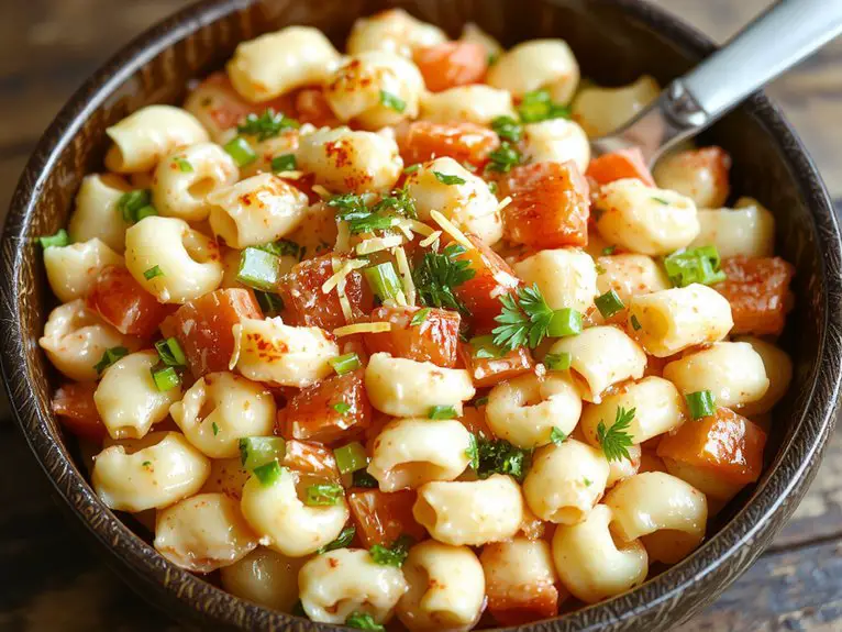 The Best Homemade Hawaiian Mac Salad Recipe 2 creamy chilled mac salad