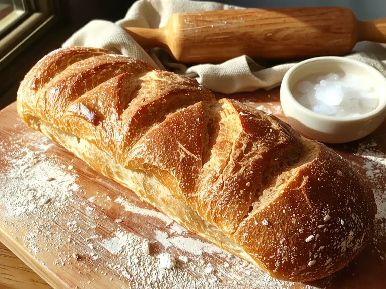 The Best Homemade Baguette Recipe 2 crispy crust steam baked perfection