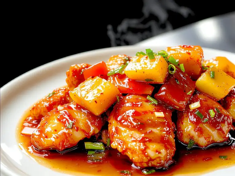 The Best Homemade Sweet and Sour Chicken Recipe 2 crispy fried chicken coating