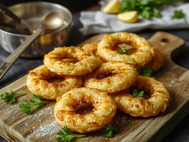 The Best Homemade Onion Ring Recipe 1 crispy golden onion rings