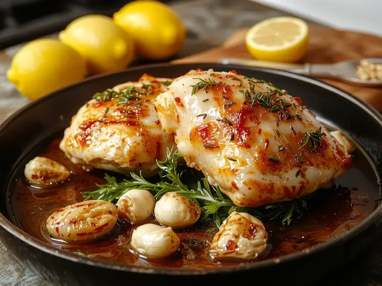 crispy oven baked chicken