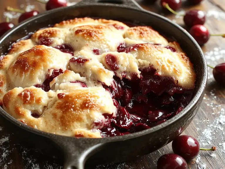 The Best Homemade Cherry Cobbler Recipe
