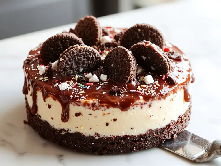 delicious homemade dessert creation